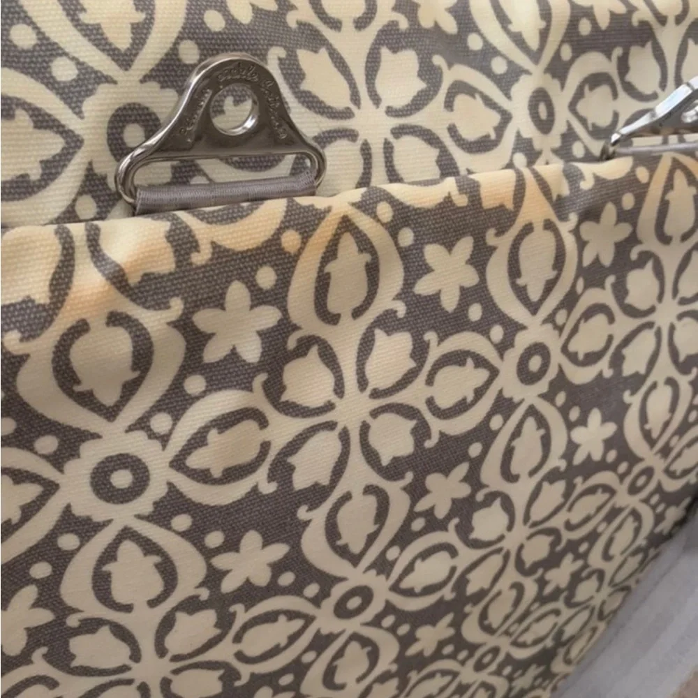Petunia Pickle Bottom Gray and Yellow diaper bag